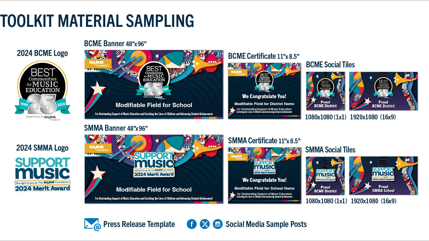 Image of the 2024 Best Communities for Music Education PR Kit