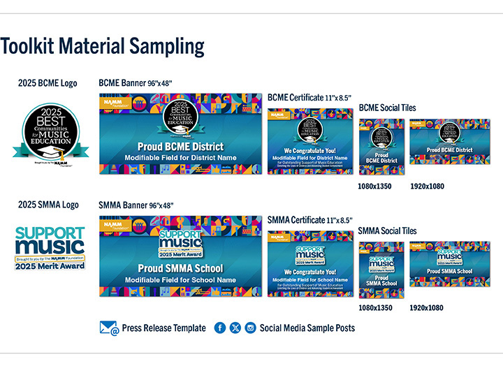 Image of 2025 Best Communities for Music Education PR kit