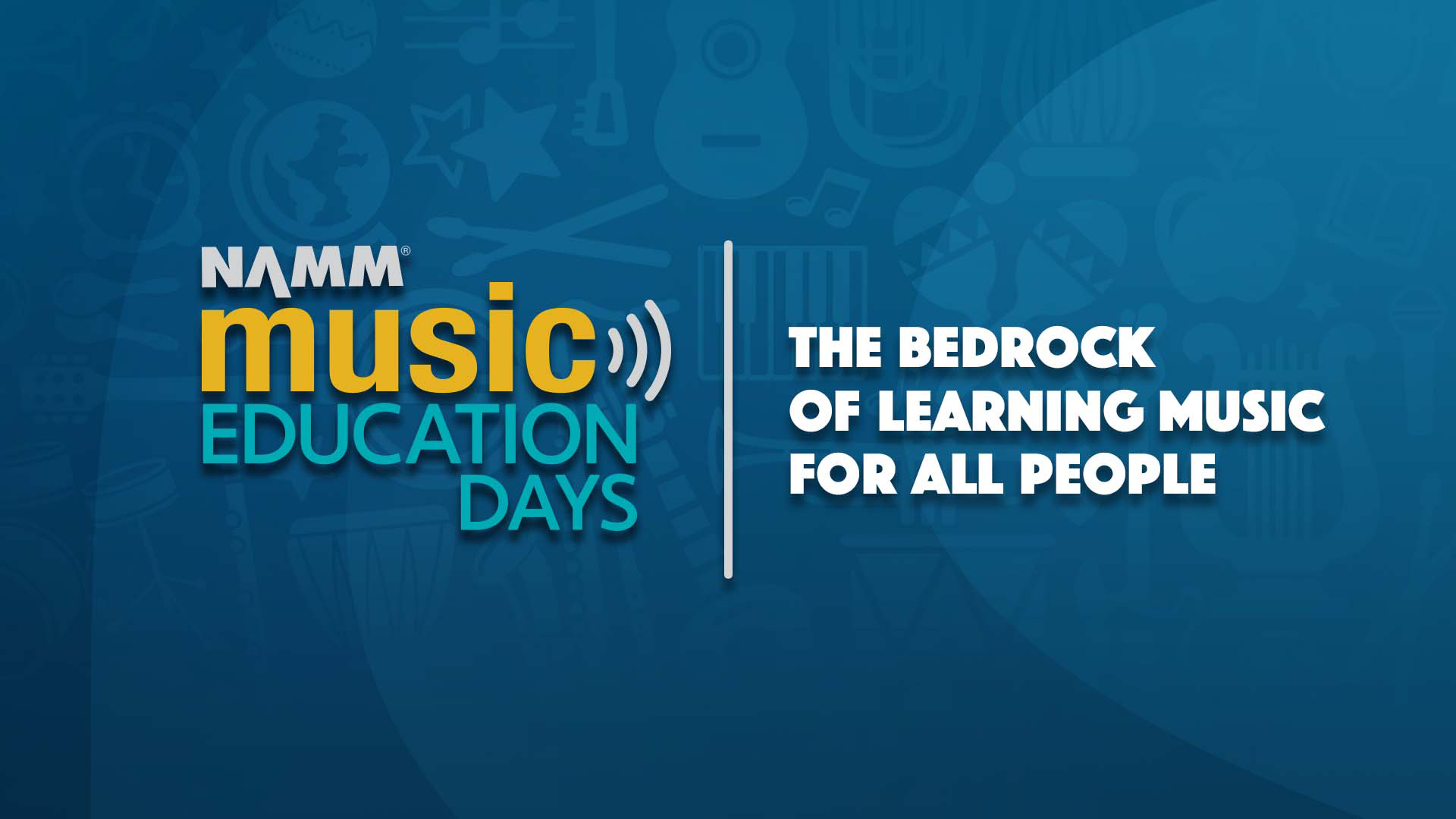 Music Education Days programming during Believe in Music 2022