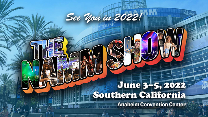 The NAMM Show 2022 Save the Date