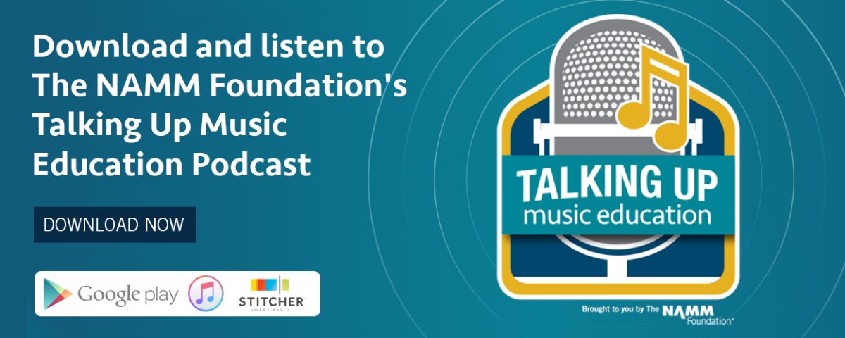 talking up music education podcast