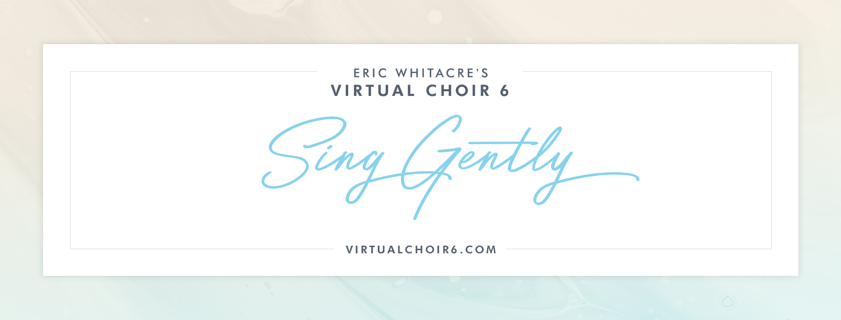 Eric Whitacre's Virtual Choir Sing Gently