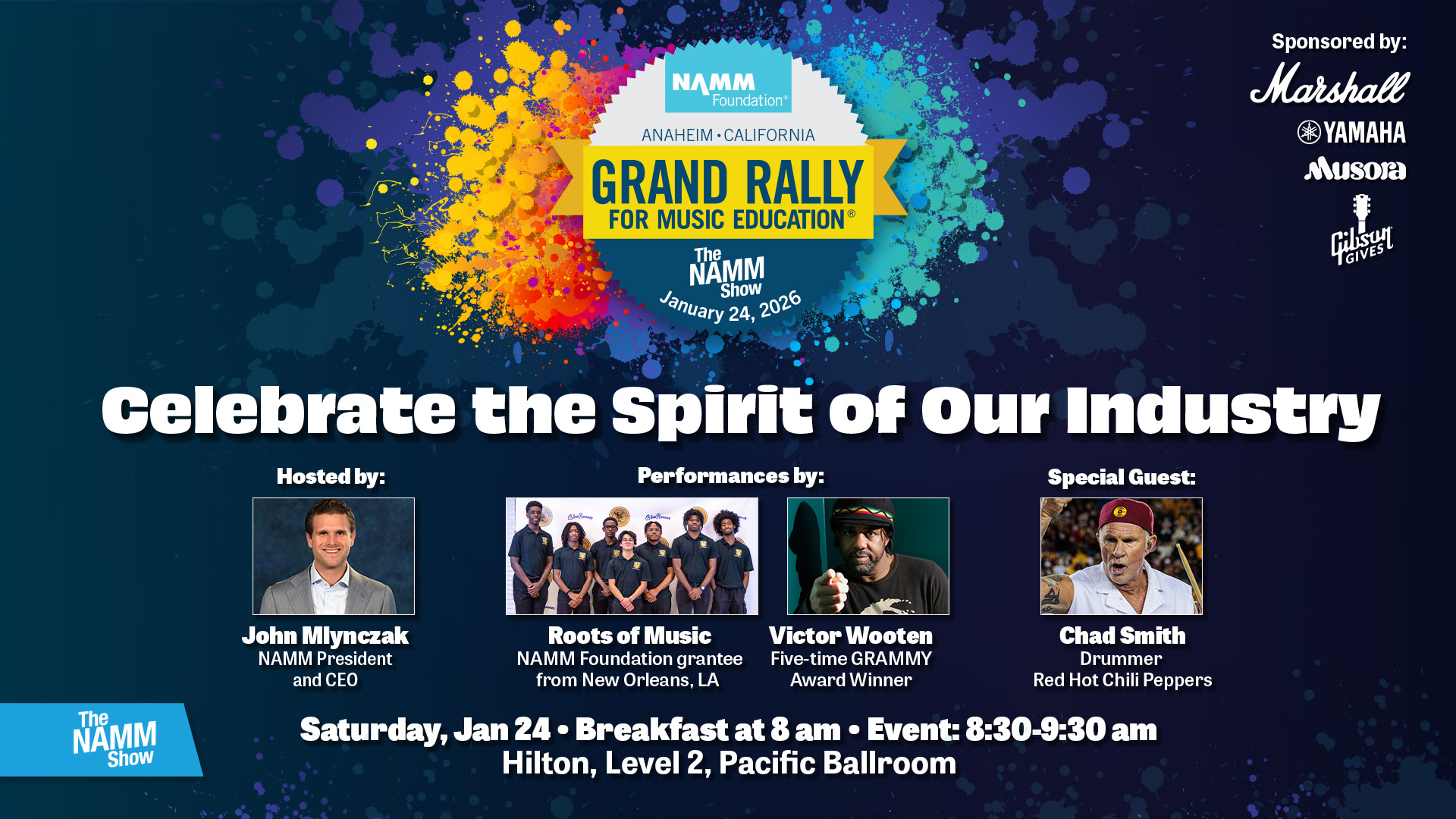 The Grand Rally for Music Education Culminates The 2026 NAMM Show by ...