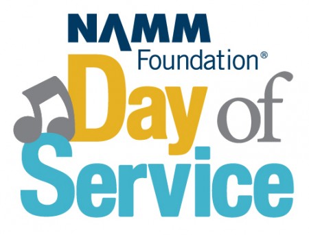 NAMM Day of Service logo