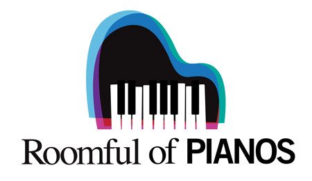 Roomful of Pianos Logo