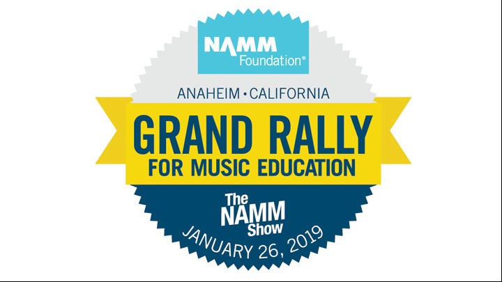 Grand Rally for Music Education at The 2019 NAMM Show