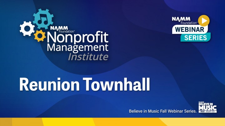 NAMM Foundation's Nonprofit Management Institute