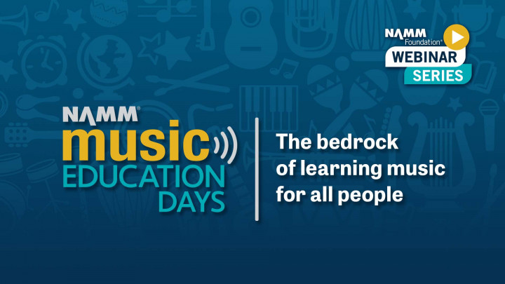 Music Education Days Webinar series logo