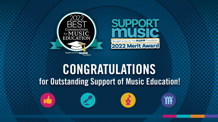 The 2022 Best Communities for Music Education program