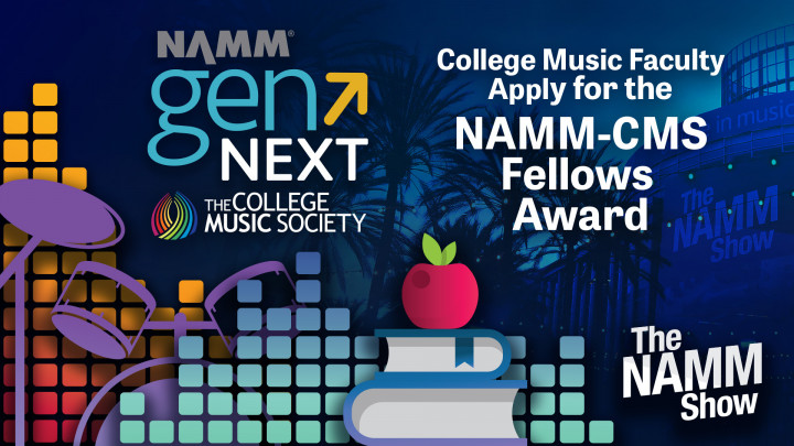 GenNext College Music Society Fellows Program Award logo