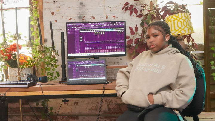 Image of a student at Famfrequency